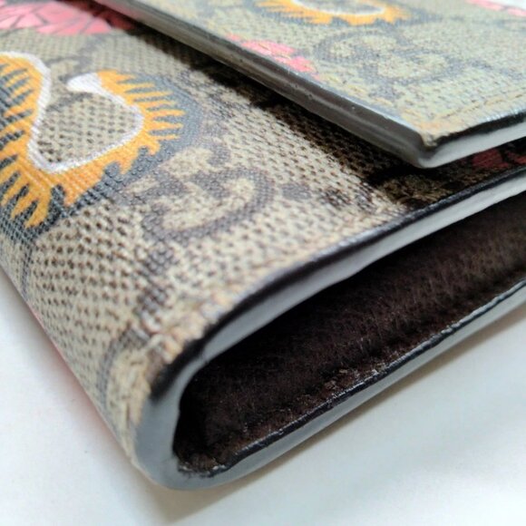 Gucci Long Wallet Brown PVC 500-071625 - Picture 4 of 9